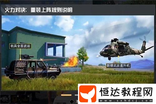 和平精英火力對(duì)決重裝上陣模式上線時(shí)間及玩法詳細(xì)介紹