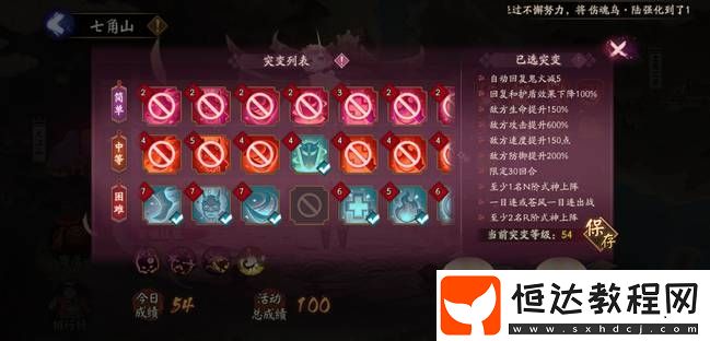 陰陽師妖行試煉第二天54分打法攻略：不知火陣容輕松過關(guān)技巧