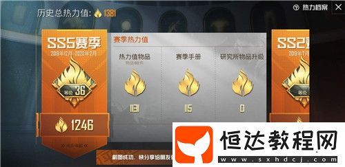 和平精英熱力值100級(jí)價(jià)格詳解：如何快速計(jì)算滿級(jí)花費(fèi)及升級(jí)攻略