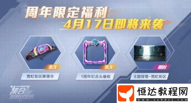 和平精英周年限定獎勵全解析：免費(fèi)皮膚福利大放送，1st限定皮膚預(yù)告來襲