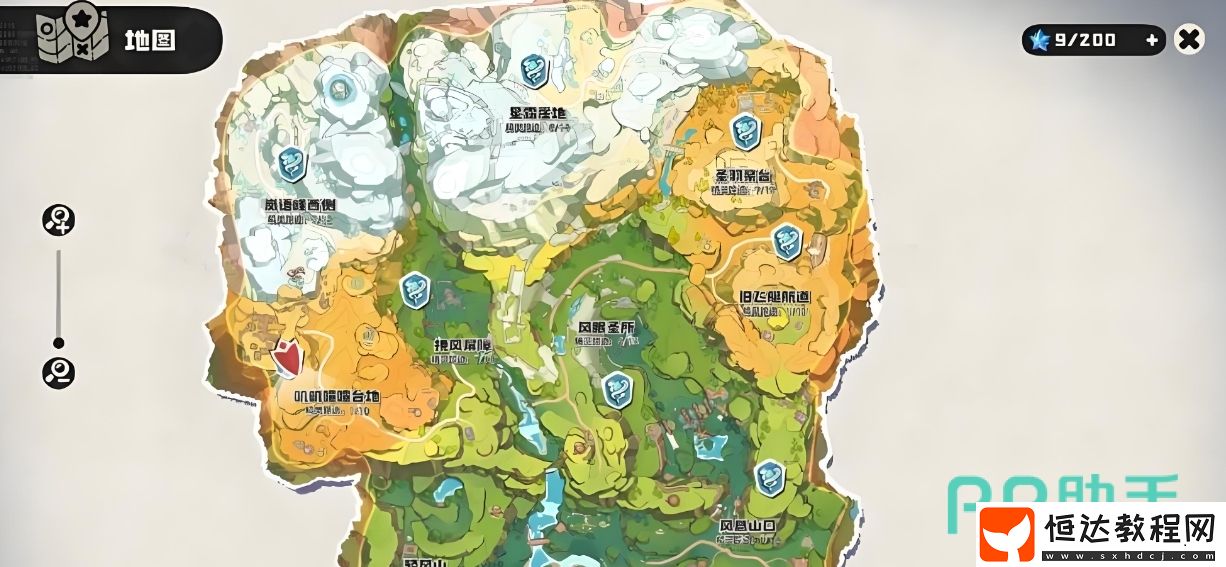 洛克王國世界地圖介紹-洛克王國世界