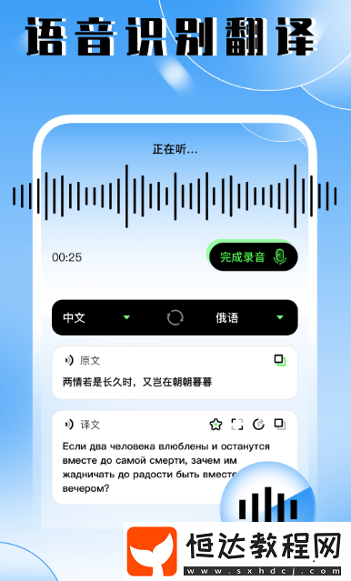 俄語翻譯軟件推薦什么?免費(fèi)的俄語翻譯app合集