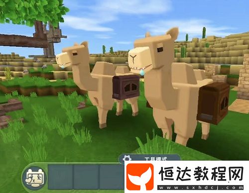迷你世界駱駝怎么馴服