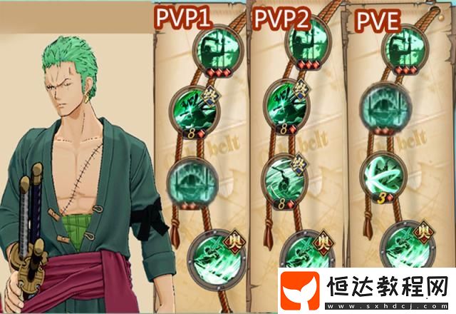 航海王燃燒意志100級新世界SSR索隆技能加點(diǎn)方法及PVP技能選擇推薦