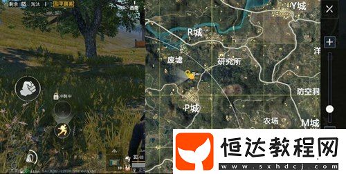和平精英電影院位置坐標(biāo)詳解：廢墟與P城之間的新彩蛋探索