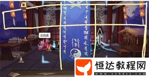 陰陽師2019年12月神秘符咒圖案畫法攻略，傳說鳥居圖案這樣畫