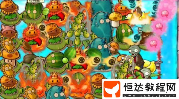 植物大戰(zhàn)僵尸雜交版益智模式不知所措攻略