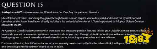 好樣的！AC影Steam版無需下載育碧啟動器