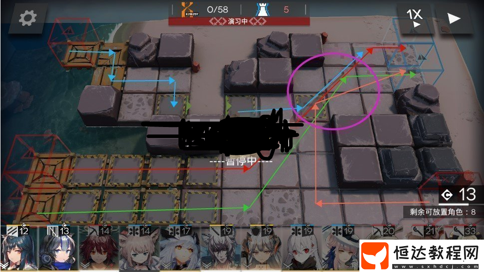 明日方舟OF-F2激流勇進(jìn)打法攻略：如何高效防守與輸出