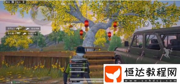和平精英桂花林位置全攻略：月兔模式中桂花樹的具體位置詳解