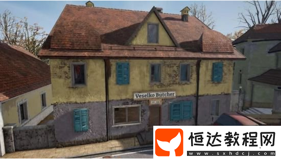 絕地求生刺激戰(zhàn)場(chǎng)雪地地圖維寒迪建筑詳解：教堂、斜頂單層樓、L型旅館與咖啡廳