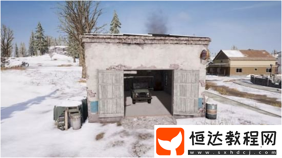 絕地求生刺激戰(zhàn)場(chǎng)雪地地圖維寒迪建筑詳解：教堂、斜頂單層樓、L型旅館與咖啡廳
