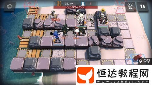 明日方舟OF-6殺手女皇三星通關攻略：火藍之心活動高難度關卡詳解