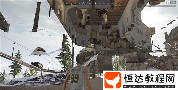 絕地求生雪地城堡BUG位置詳解：如何找到并利用城堡透視BUG