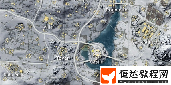 絕地求生雪地城堡BUG位置詳解：如何找到并利用城堡透視BUG