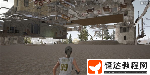 絕地求生雪地城堡BUG位置詳解：如何找到并利用城堡透視BUG