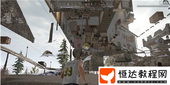 絕地求生雪地城堡BUG位置詳解：如何找到并利用城堡透視BUG
