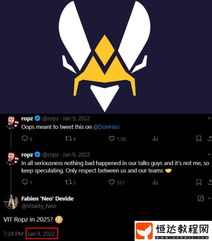 Vitality-CEO兩年前就預(yù)言要簽下ropz