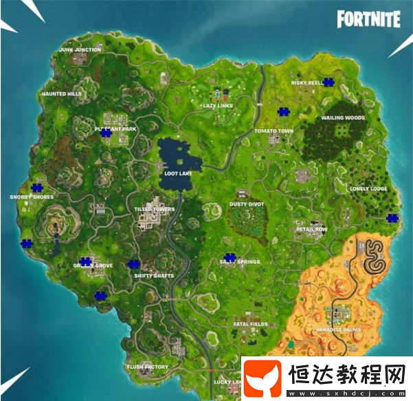 堡壘之夜第五賽季第十周：地下室拼圖碎片位置在哪?