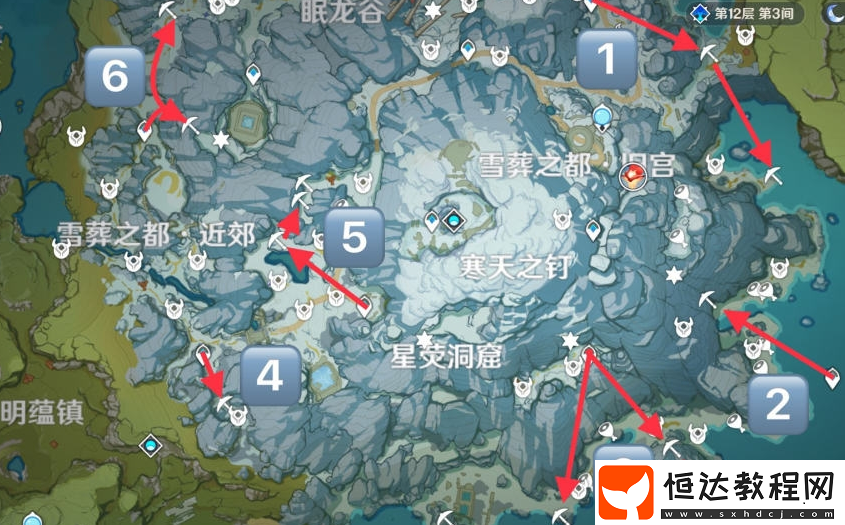 星銀礦石位置分享
