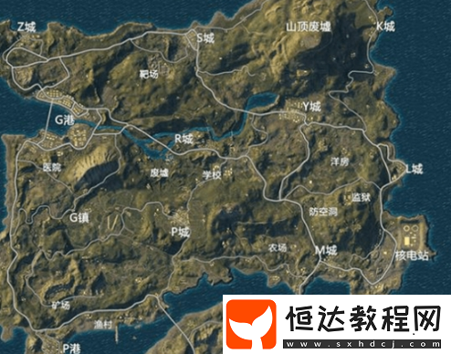 絕地求生海島地圖富裕點(diǎn)全解析：核電站、出生地、G港N港集裝箱等資源豐富區(qū)域揭秘