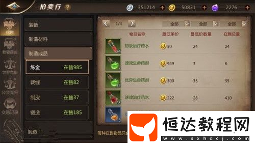 我叫MT4煉金配方大全：掌握屬性藥劑制作，提升游戲戰(zhàn)斗力與收入