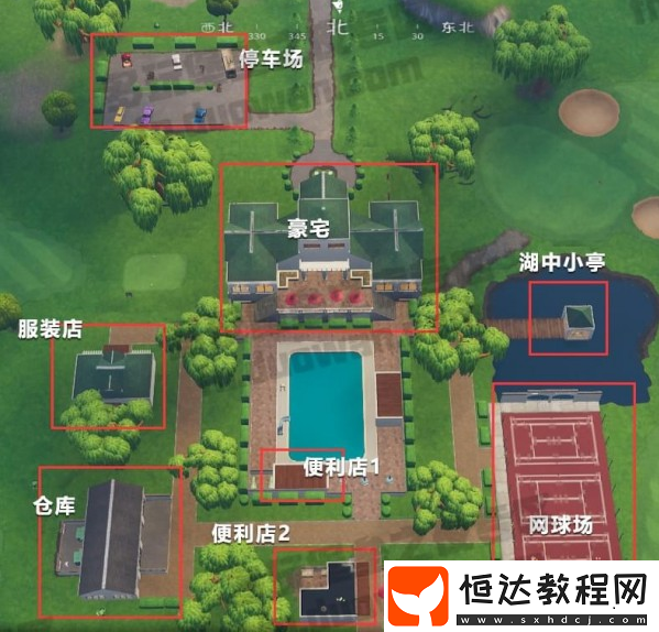 堡壘之夜悠閑運動場攻略：寶箱分布與打法詳解，助你輕松制勝