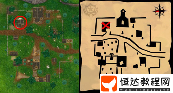 堡壘之夜第五賽季第五周任務(wù)攻略：海景別墅藏寶圖位置及幽靈山星星位置詳解