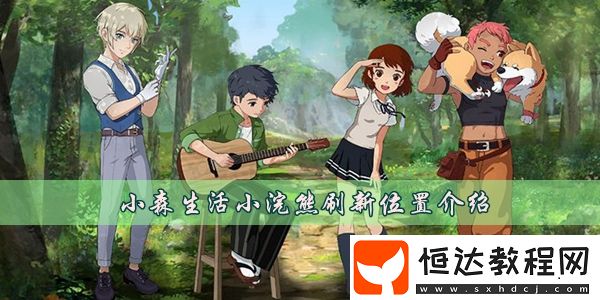 小森生活小浣熊在哪