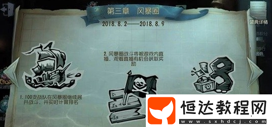 第五人格盛典風(fēng)暴圈玩法規(guī)則詳解：新航路第三章全攻略