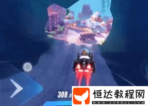 QQ飛車手游人魚島探險(xiǎn)賽道捷徑攻略：對稱分岔路與章魚甲板近道技巧詳解