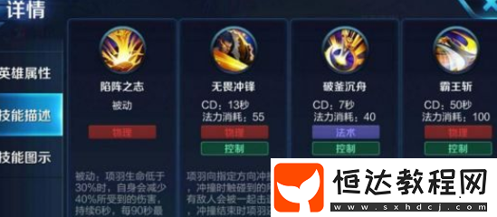 王者榮耀項羽弱化流玩法攻略：新賽季弱化技能史詩級加強，項羽如何利用弱化技能制霸戰(zhàn)場