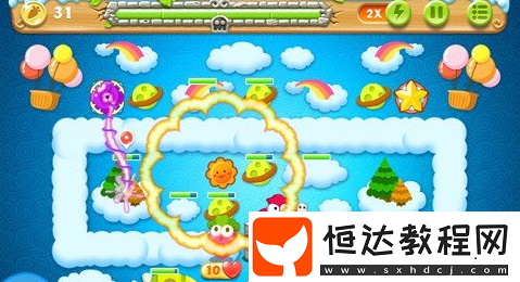 保衛(wèi)蘿卜2第55關(guān)通關(guān)攻略