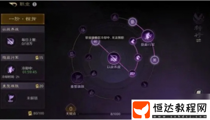 三國謀定天下轉(zhuǎn)職方法