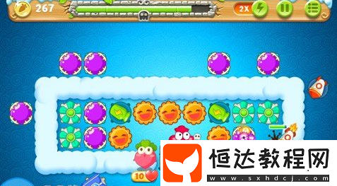 保衛(wèi)蘿卜2第55關(guān)通關(guān)攻略