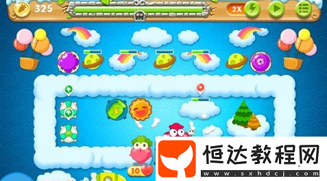保衛(wèi)蘿卜2第55關(guān)通關(guān)攻略