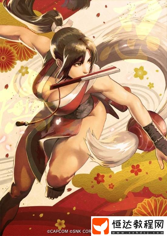 街頭霸王官方公布不知火舞絕美新年賀圖