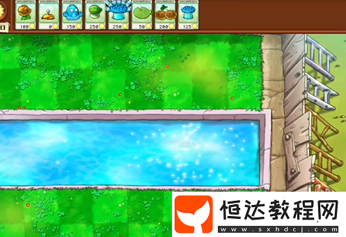 植物大戰(zhàn)僵尸雜交版泳池防守第3關(guān)攻略