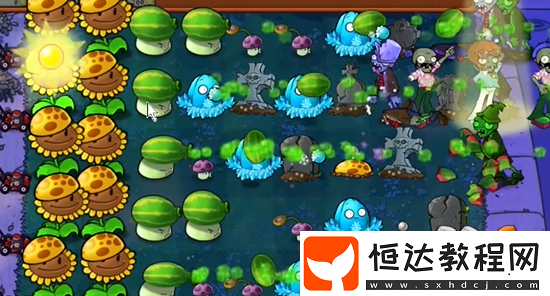 植物大戰(zhàn)僵尸雜交版前院告急第9關攻略
