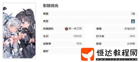 蒼霧世界辛西婭技能介紹