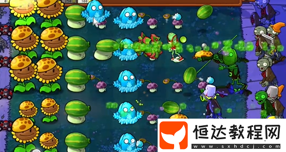 植物大戰(zhàn)僵尸雜交版前院告急第10關(guān)攻略