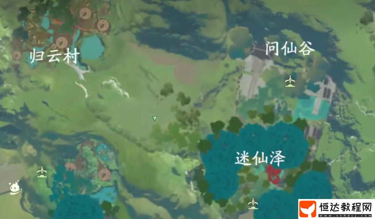 仙劍世界地圖詳解