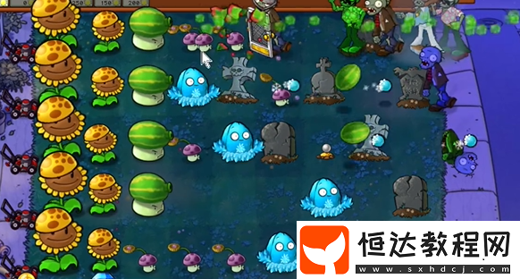 植物大戰(zhàn)僵尸雜交版前院告急第9關攻略