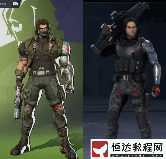 漫威爭鋒與漫威復(fù)仇者聯(lián)盟建模對比