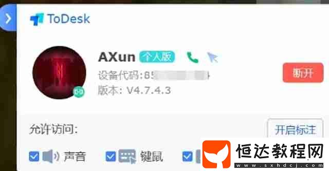 todesk設置隱私屏的方法