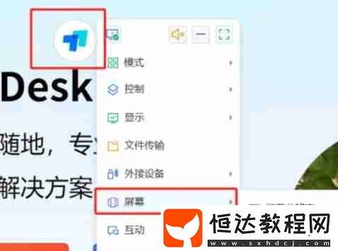 todesk設置隱私屏的方法