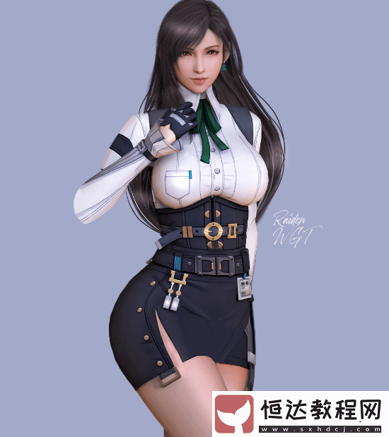 3D區(qū)博主蒂法同人圖大合集!來回顧2024年的“耶路撒冷”吧！