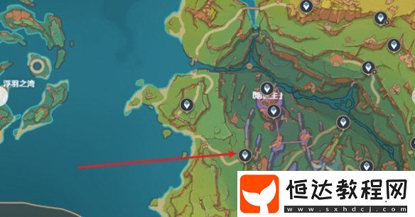 原神茜特菈莉的家位置