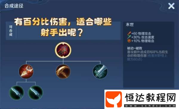 打肉神器-適合哪些射手出