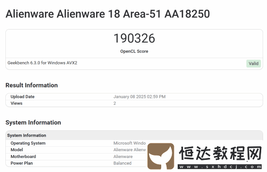 5080筆記本跑分曝光